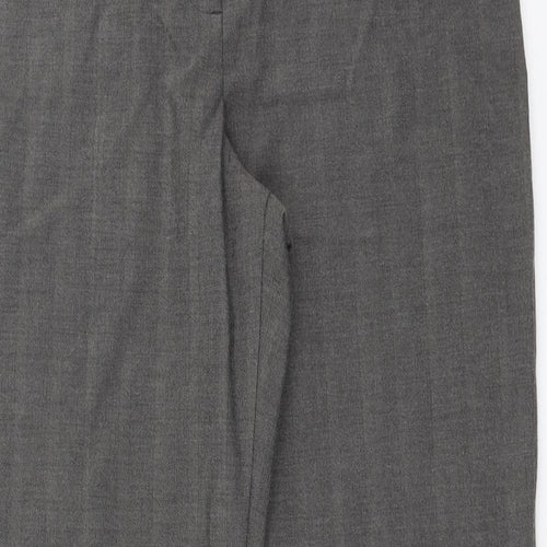 Marks and Spencer Womens Grey   Trousers  Size 14 L28 in