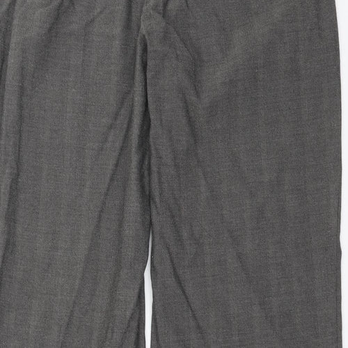 Marks and Spencer Womens Grey   Trousers  Size 14 L28 in