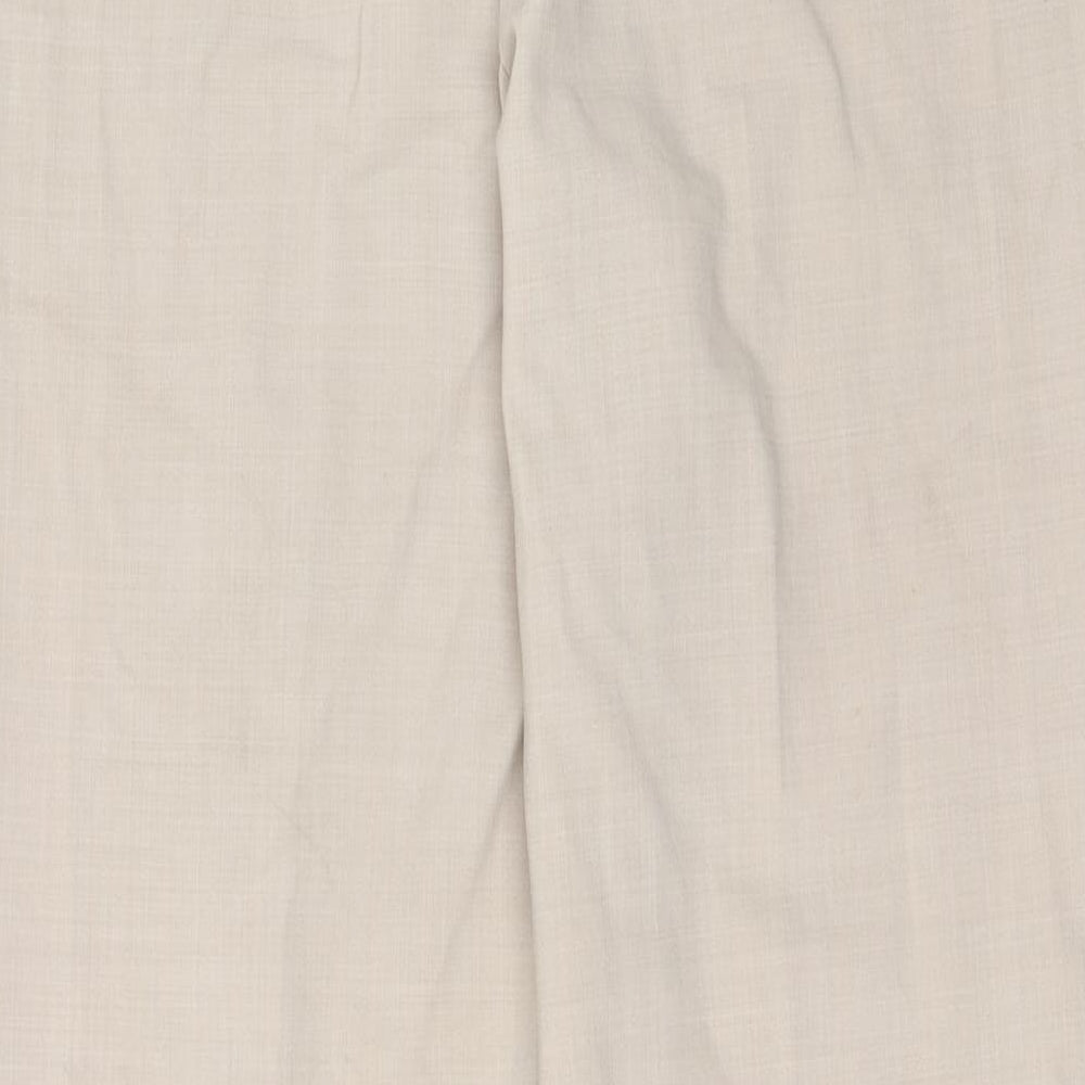 Preworn Womens Beige   Trousers  Size 32 in L32 in