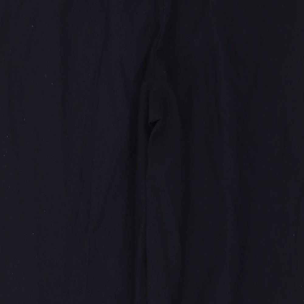 Marks and Spencer Womens Blue   Trousers  Size 10 L25 in - short Leg