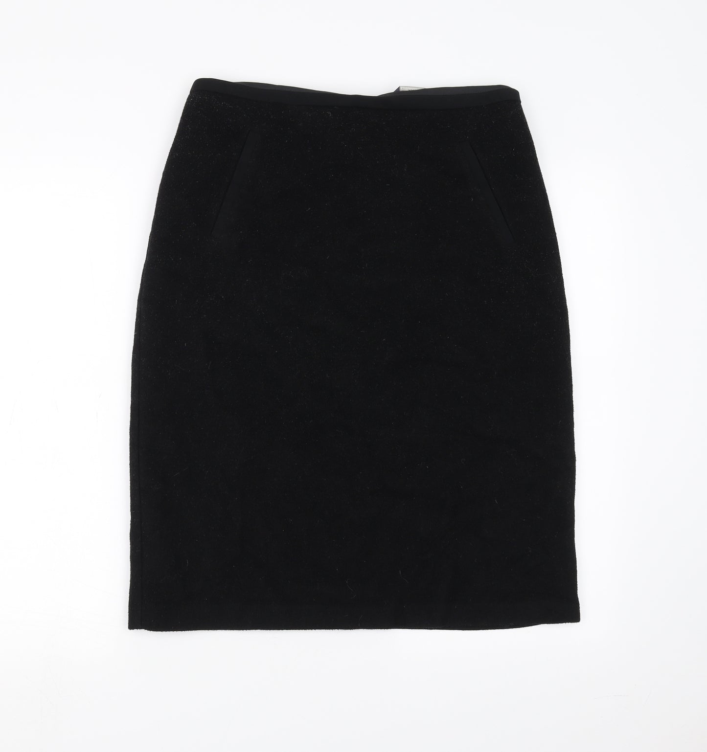Marks and Spencer Womens Black   Straight & Pencil Skirt Size 12