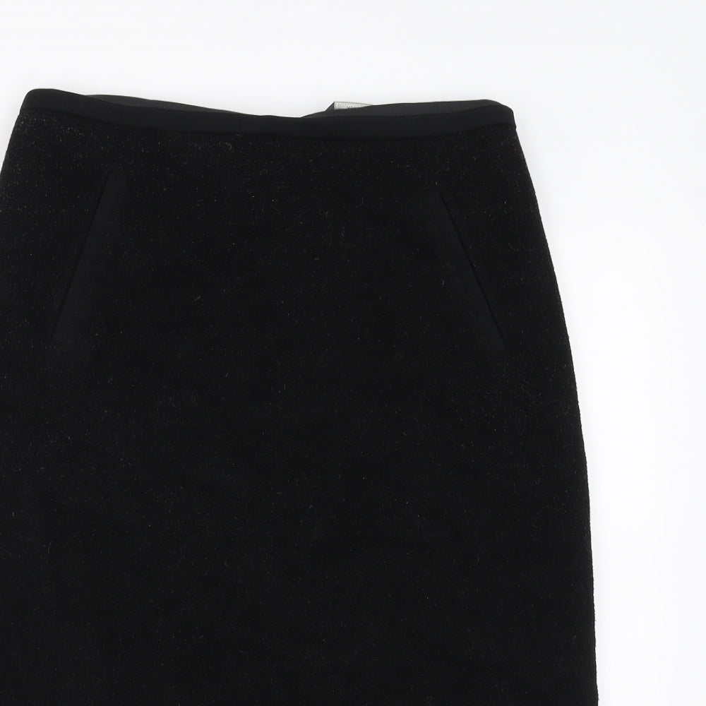 Marks and Spencer Womens Black   Straight & Pencil Skirt Size 12