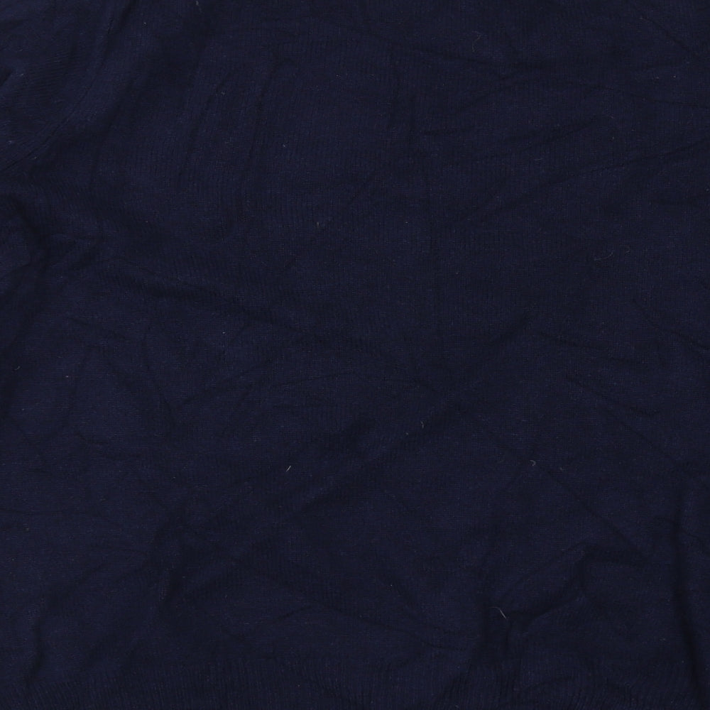 Marks and Spencer Mens Blue  Knit Pullover Jumper Size XL