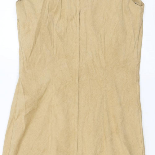 Wallis Womens Beige   Shift  Size 10