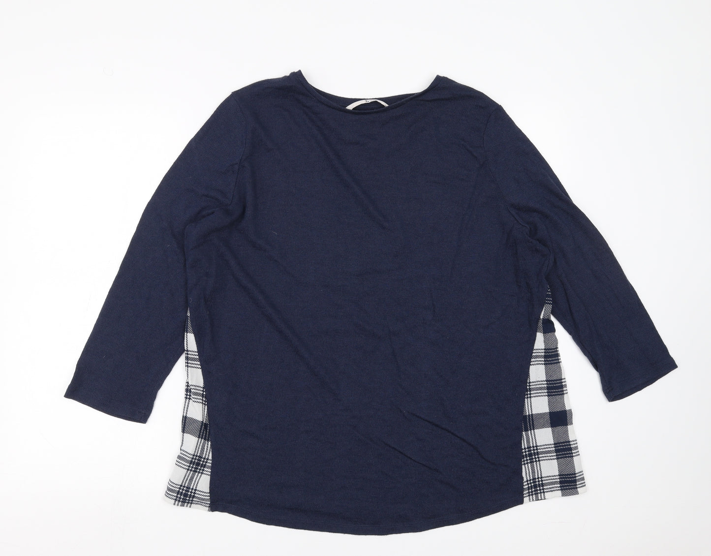 Sainsburys  Womens Blue  Knit Pullover Jumper Size 20