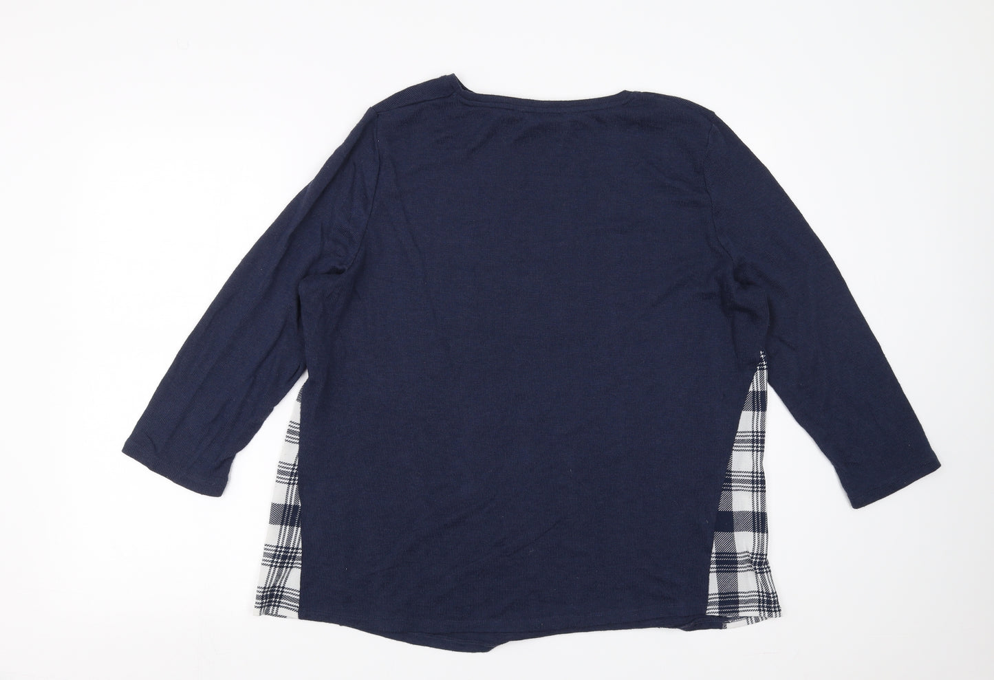 Sainsburys  Womens Blue  Knit Pullover Jumper Size 20