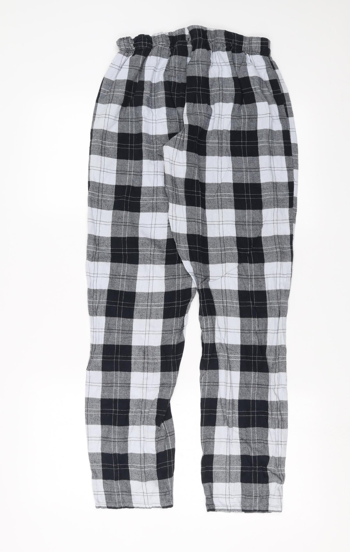 Love To Lounge Womens Black Check   Pyjama Pants Size M