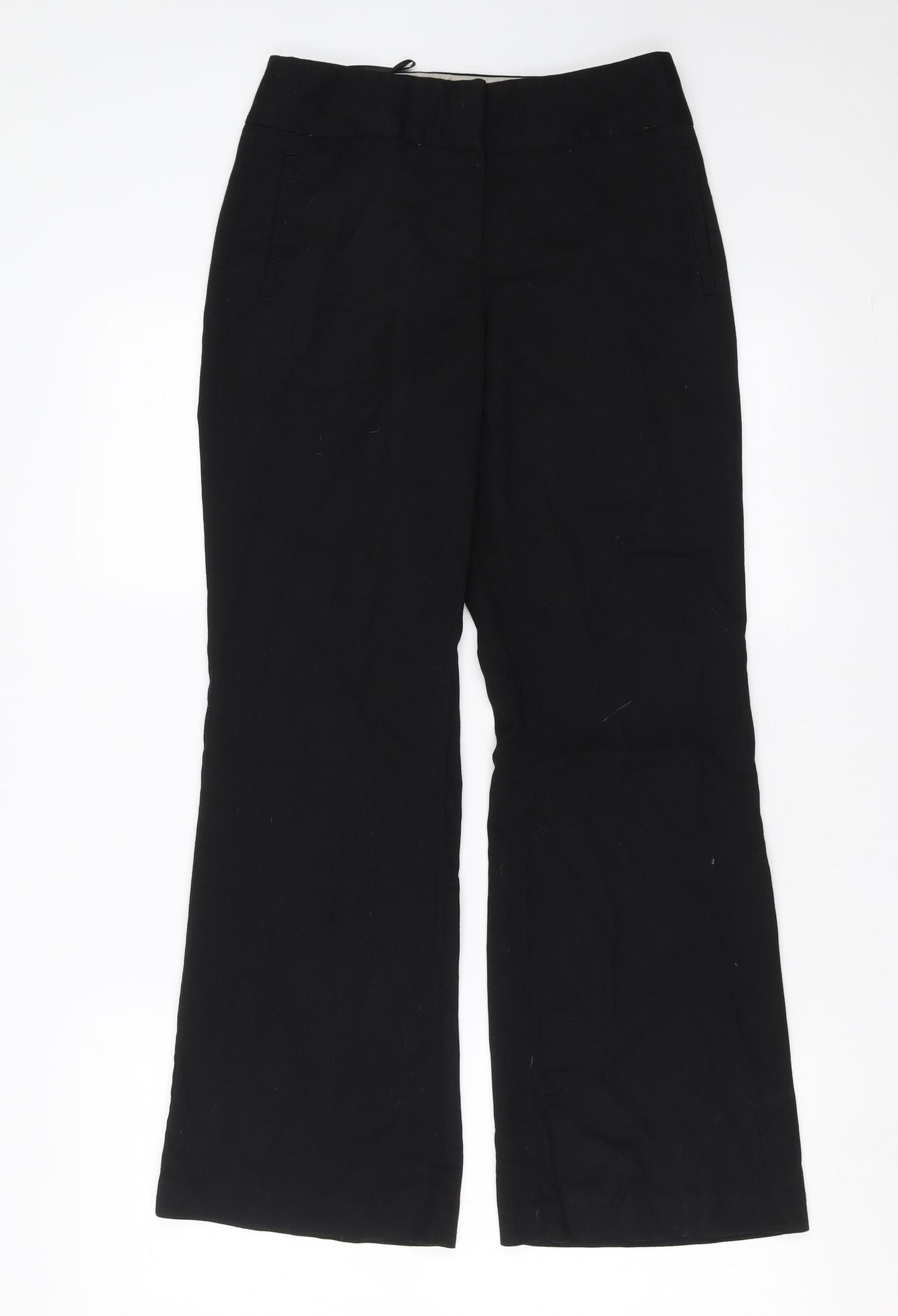 NEXT Womens Black   Trousers  Size 6 L27 in