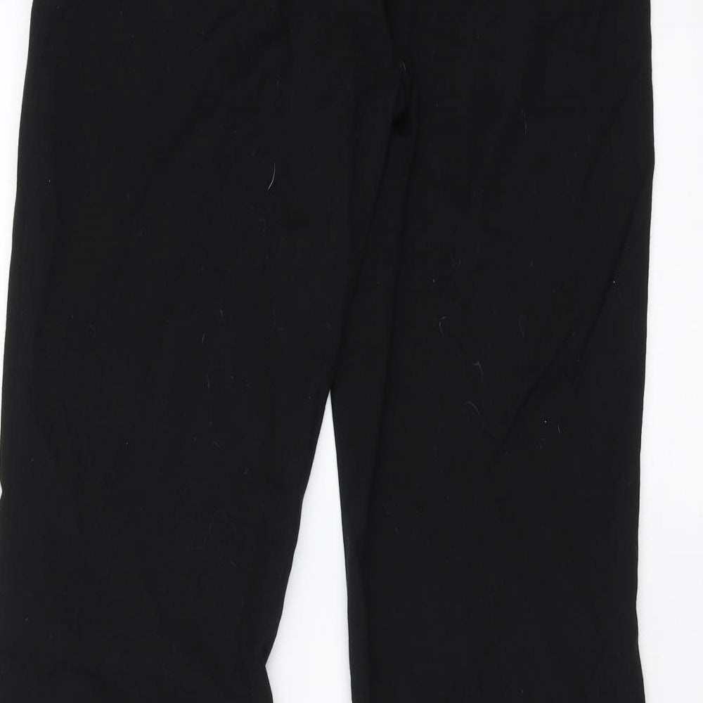NEXT Womens Black   Trousers  Size 6 L27 in
