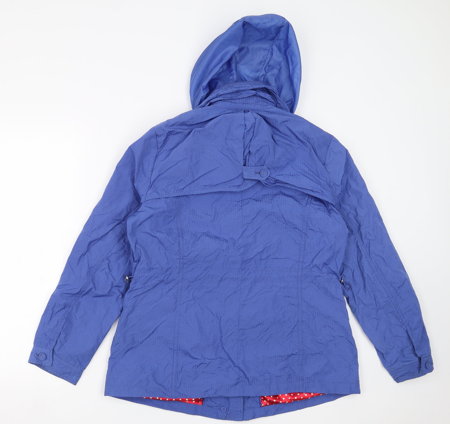 Marks and Spencer Womens Blue   Rain Coat Jacket Size 14