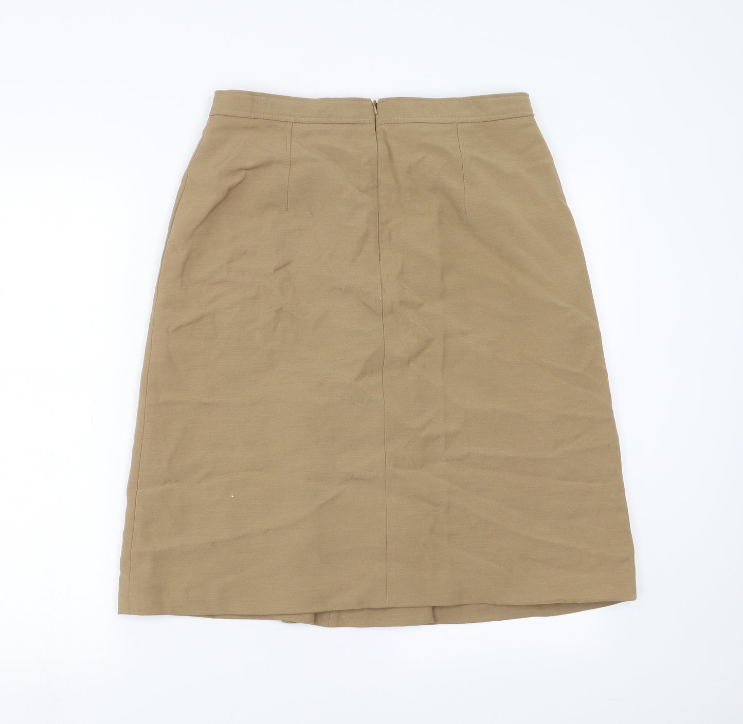 F&F Womens Beige   A-Line Skirt Size 12