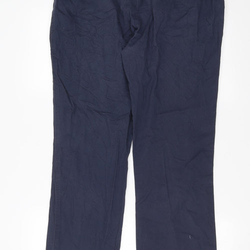 Cotton Traders Mens Blue   Trousers  Size 36 in L29 in