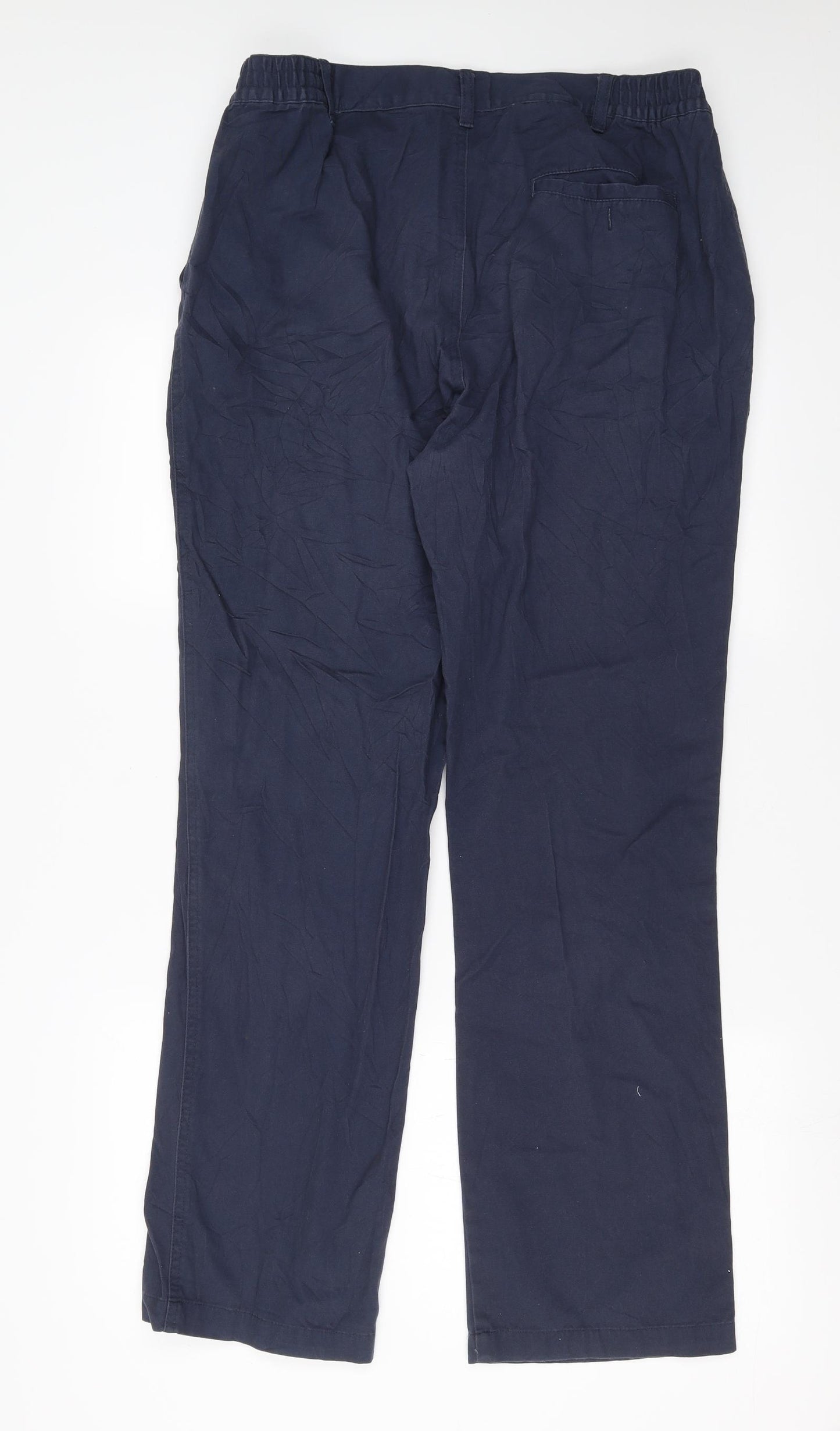 Cotton Traders Mens Blue   Trousers  Size 36 in L29 in