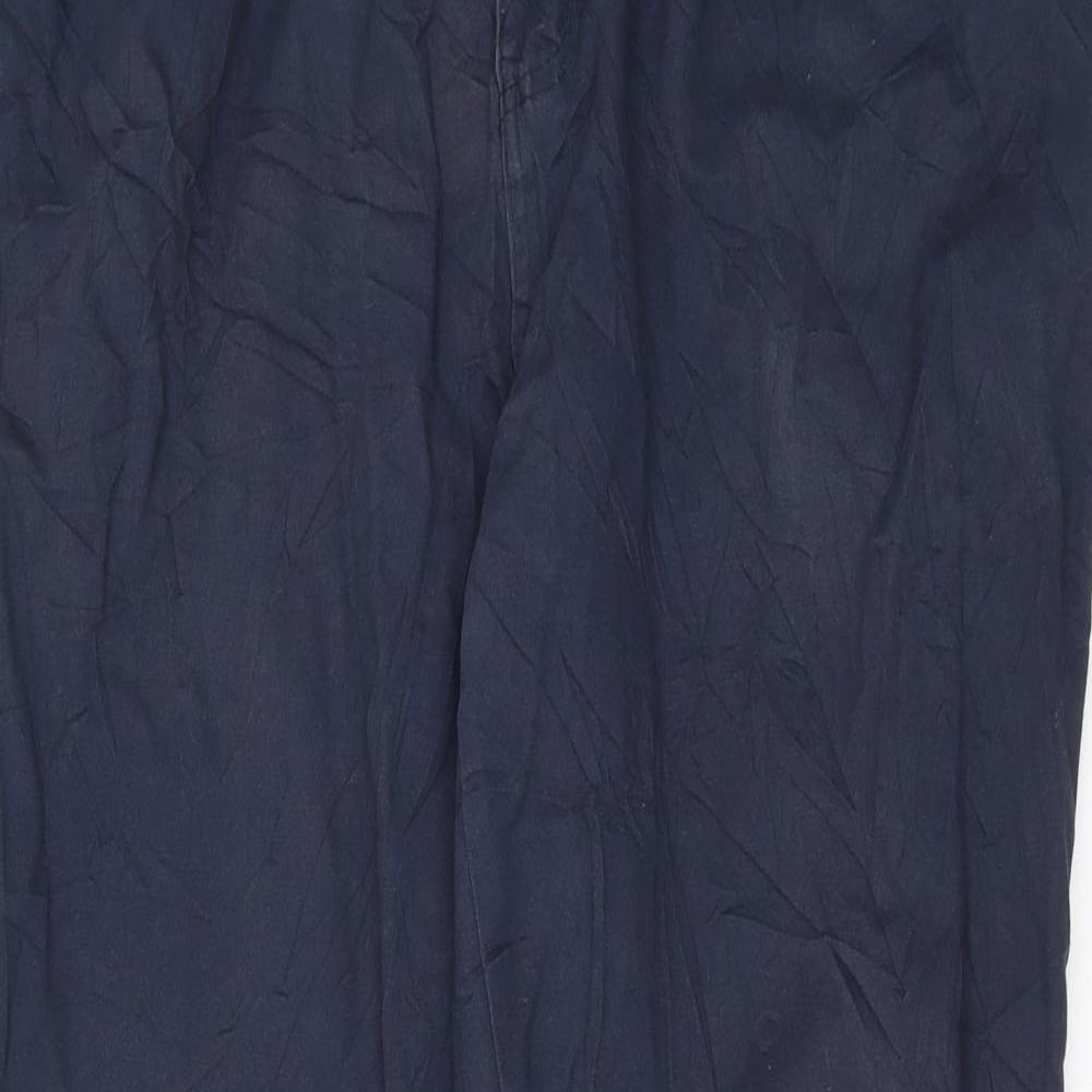Cotton Traders Mens Blue   Trousers  Size 36 in L29 in