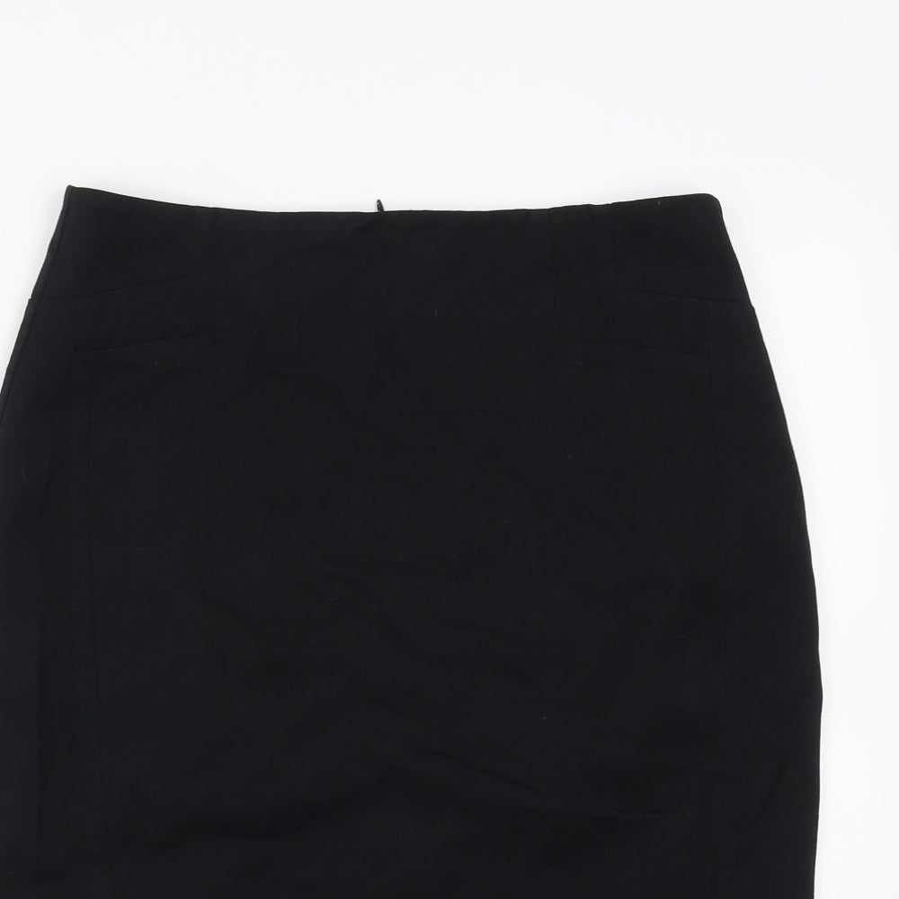 Marks and Spencer Womens Black   Straight & Pencil Skirt Size 10