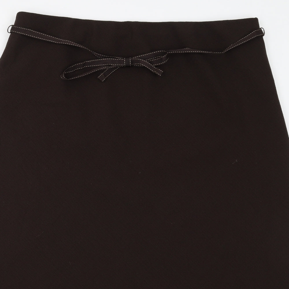 Marks and Spencer Womens Brown   Maxi Skirt Size 20