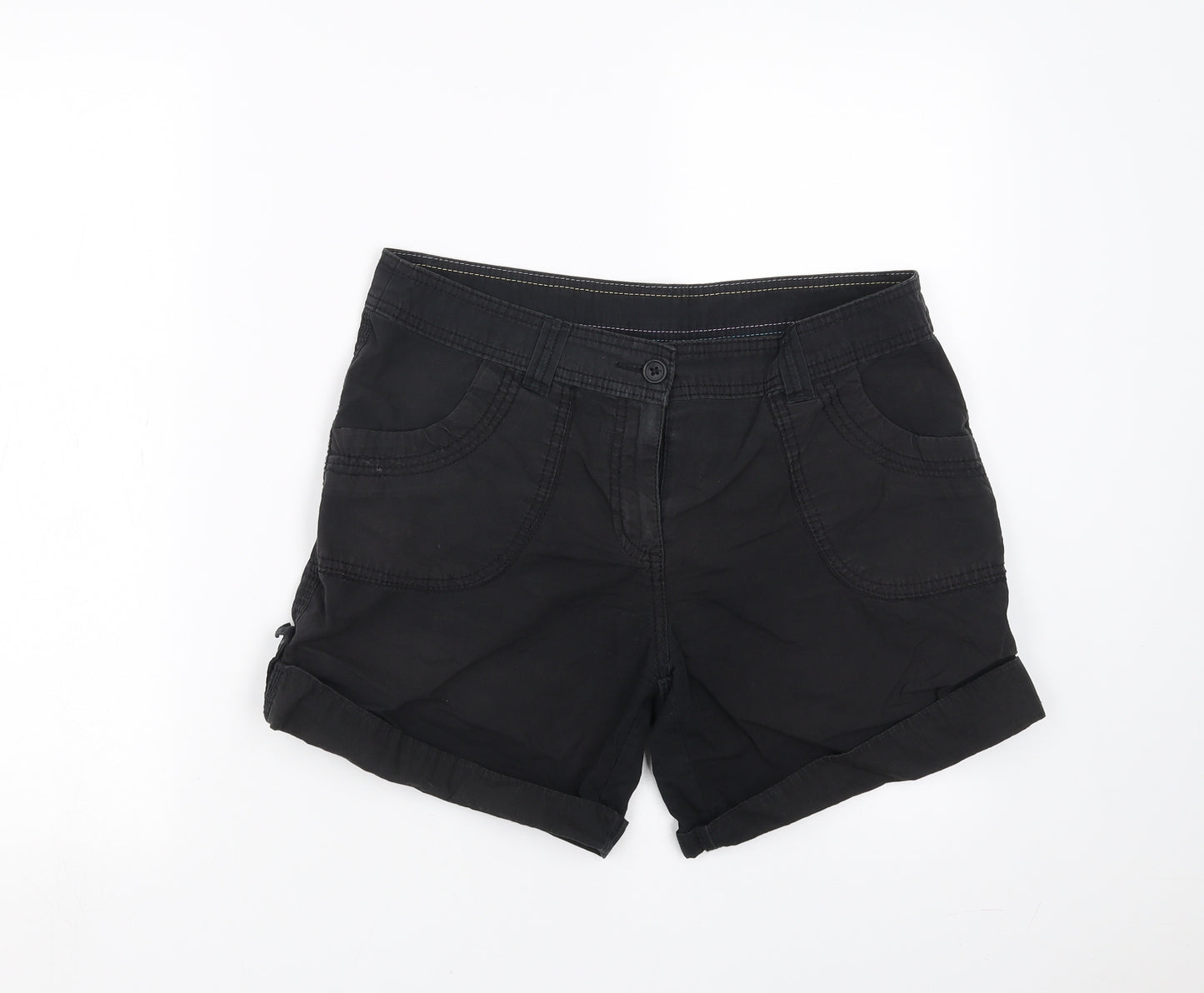 Marks and Spencer Womens Black   Hot Pants Shorts Size 12