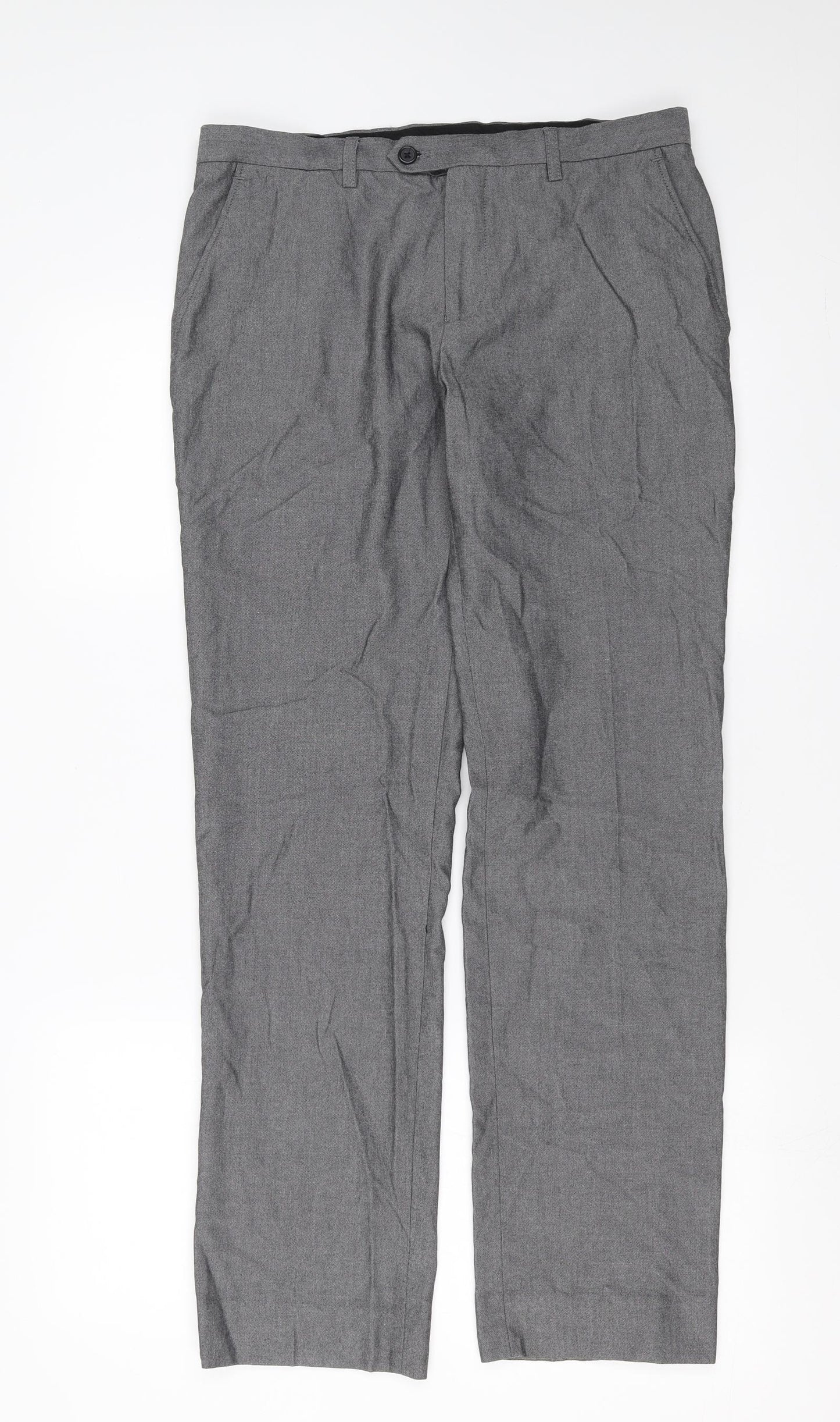 NEXT Mens Grey   Trousers  Size 32 in L30 in