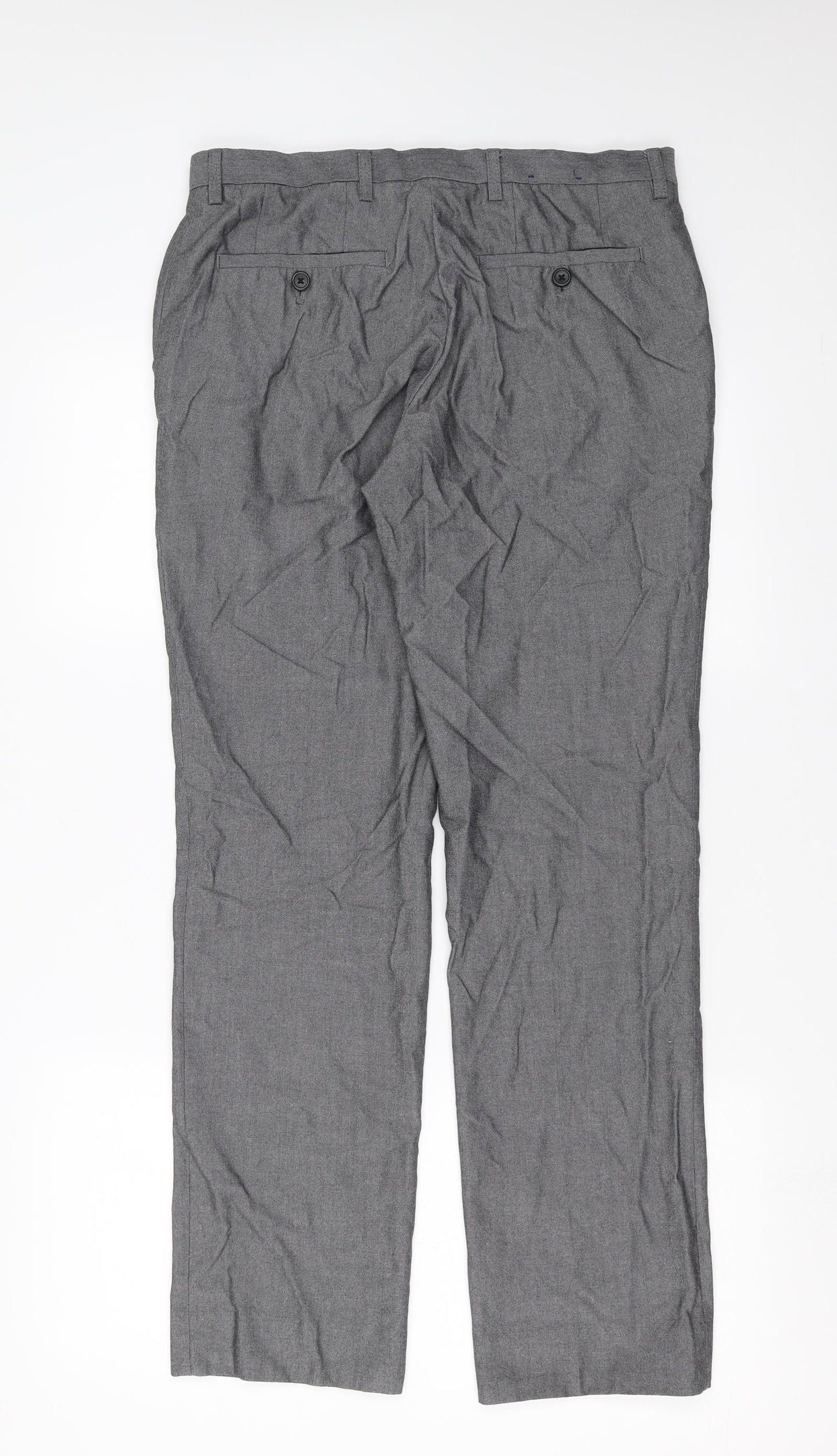 NEXT Mens Grey   Trousers  Size 32 in L30 in