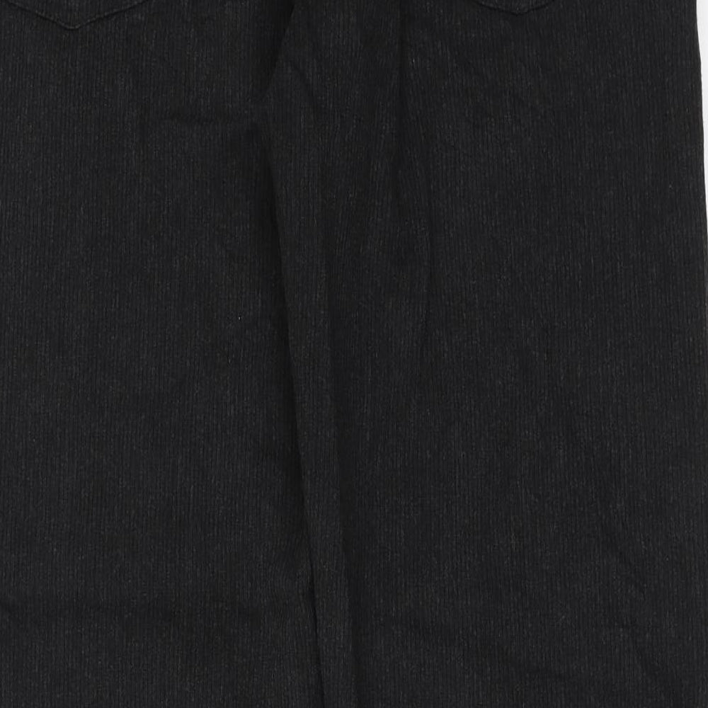 Boss Mens Grey Striped  Trousers  Size 34 in L30 in