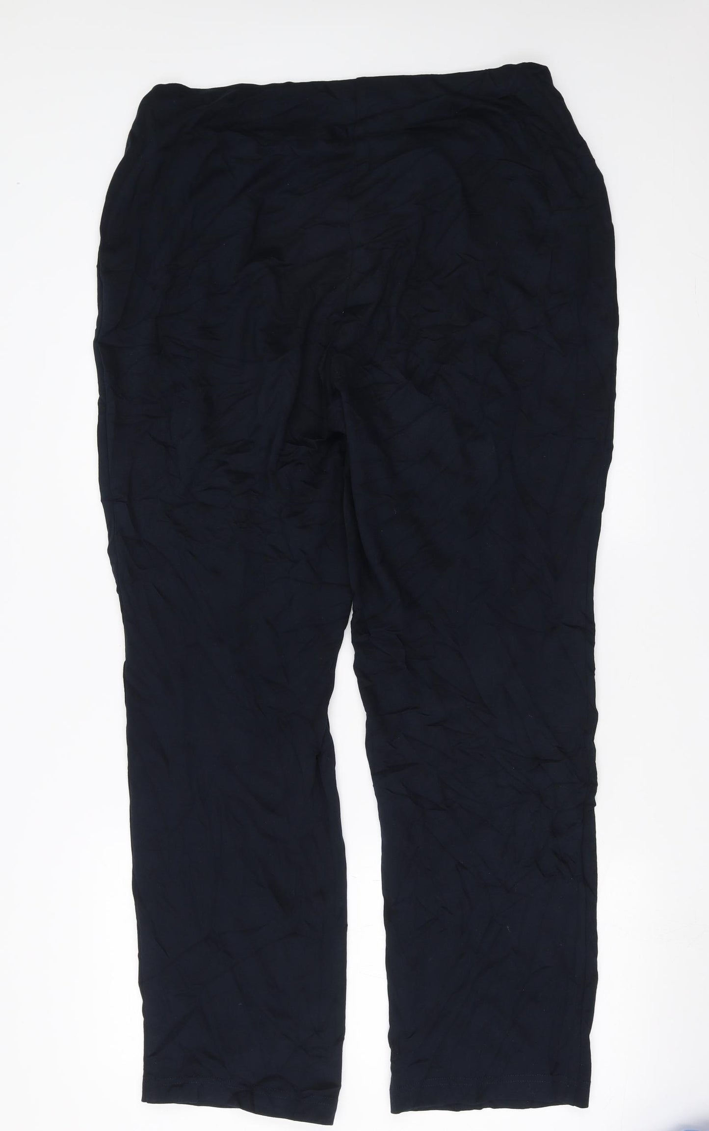Marks and Spencer Womens Blue   Trousers  Size 18 L32 in