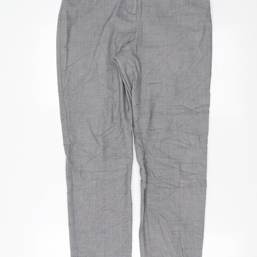 Papaya Womens Grey   Trousers  Size 10 L26 in