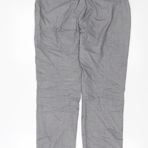 Papaya Womens Grey   Trousers  Size 10 L26 in
