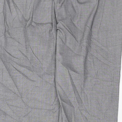 Papaya Womens Grey   Trousers  Size 10 L26 in