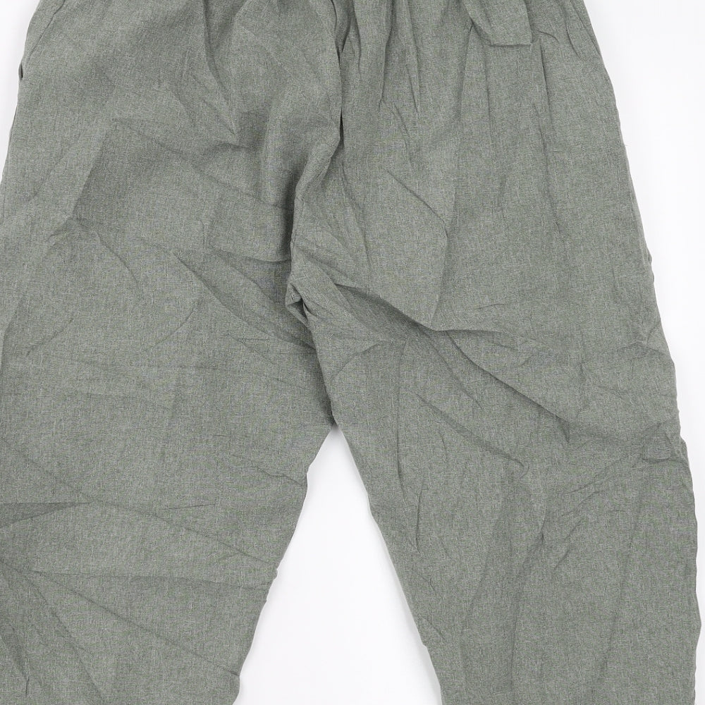 Preworn Womens Green   Cropped Trousers Size 28 in  - 17 in inside leg