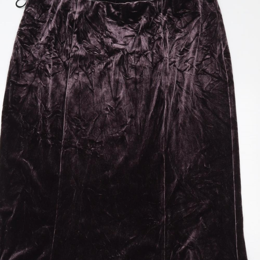 Principles Womens Purple   Maxi Skirt Size 16