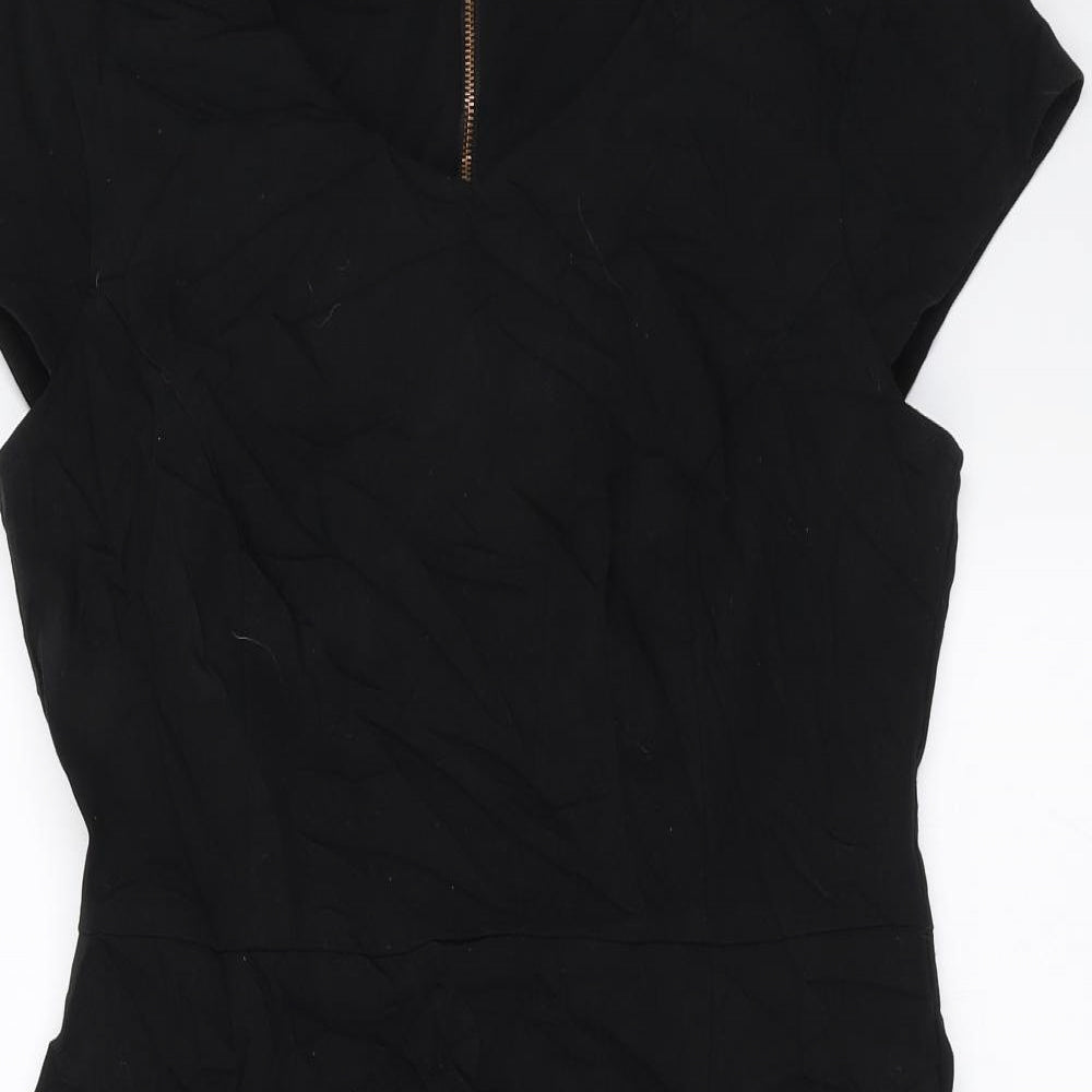 Sainsburys  Womens Black   Pencil Dress  Size 12