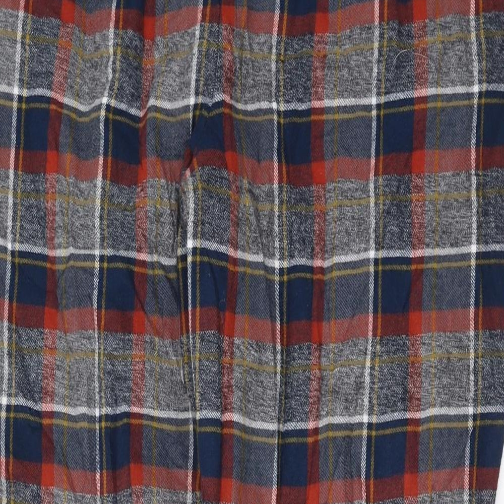 Matalan Mens Blue Plaid   Pyjama Pants Size 2XL  - lined
