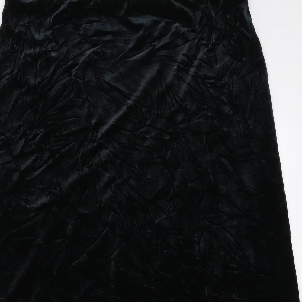 Marks and Spencer Womens Black   A-Line Skirt Size 20