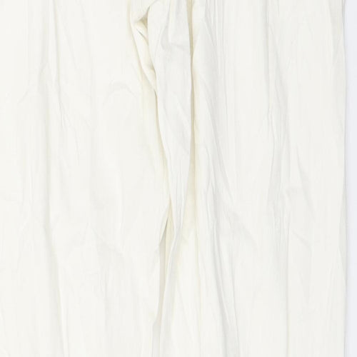 Ando Jeans Womens White  Denim Straight Jeans Size XL L30 in