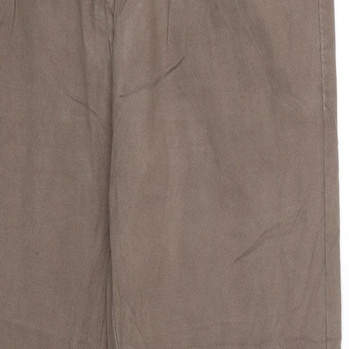 Lazzerini Tiziana Womens Brown Striped  Trousers  Size M L24 in