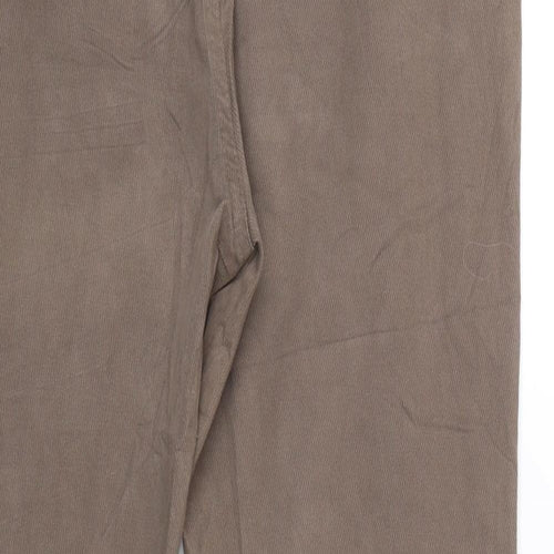 Lazzerini Tiziana Womens Brown Striped  Trousers  Size M L24 in