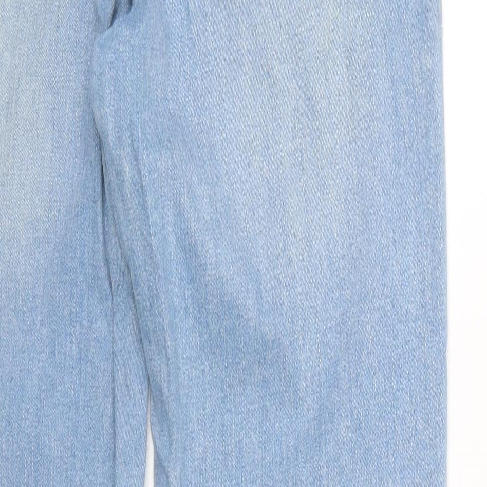 Levi Womens Blue  Denim Skinny Jeans Size 10 L28 in