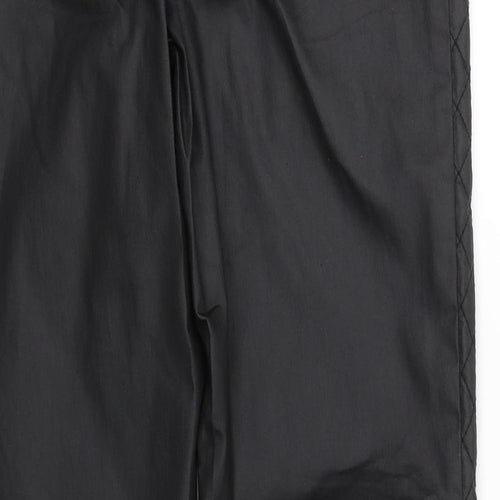 Primark Womens Black Argyle/Diamond  Skinny Jeans Size 16 L28 in