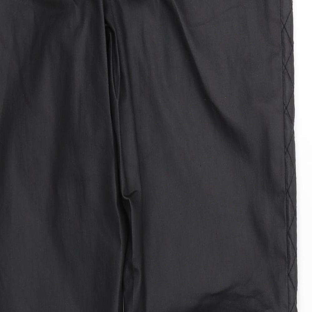 Primark Womens Black Argyle/Diamond  Skinny Jeans Size 16 L28 in