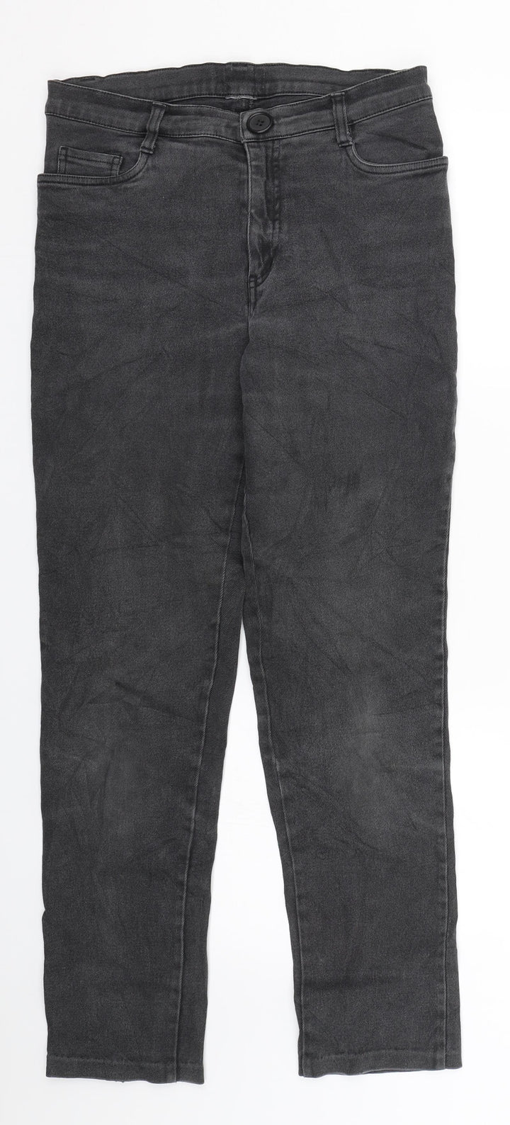 Preworn Womens Black  Denim Jegging Jeans Size 28 L27 in