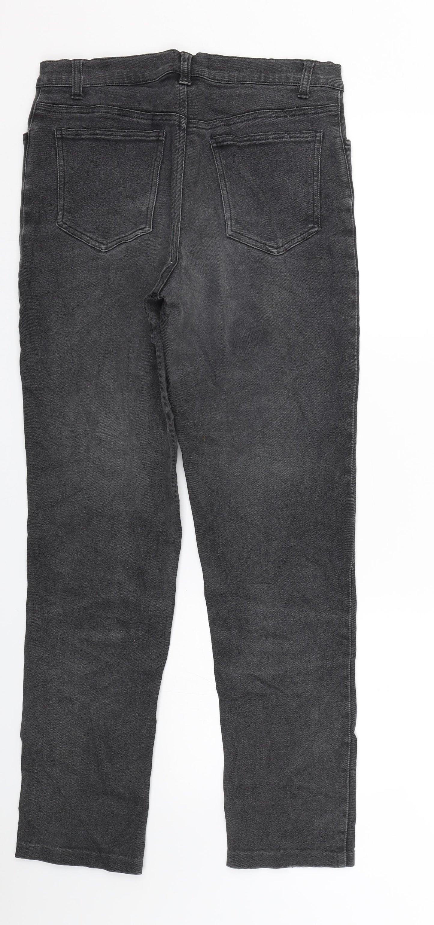 Preworn Womens Black  Denim Jegging Jeans Size 28 L27 in