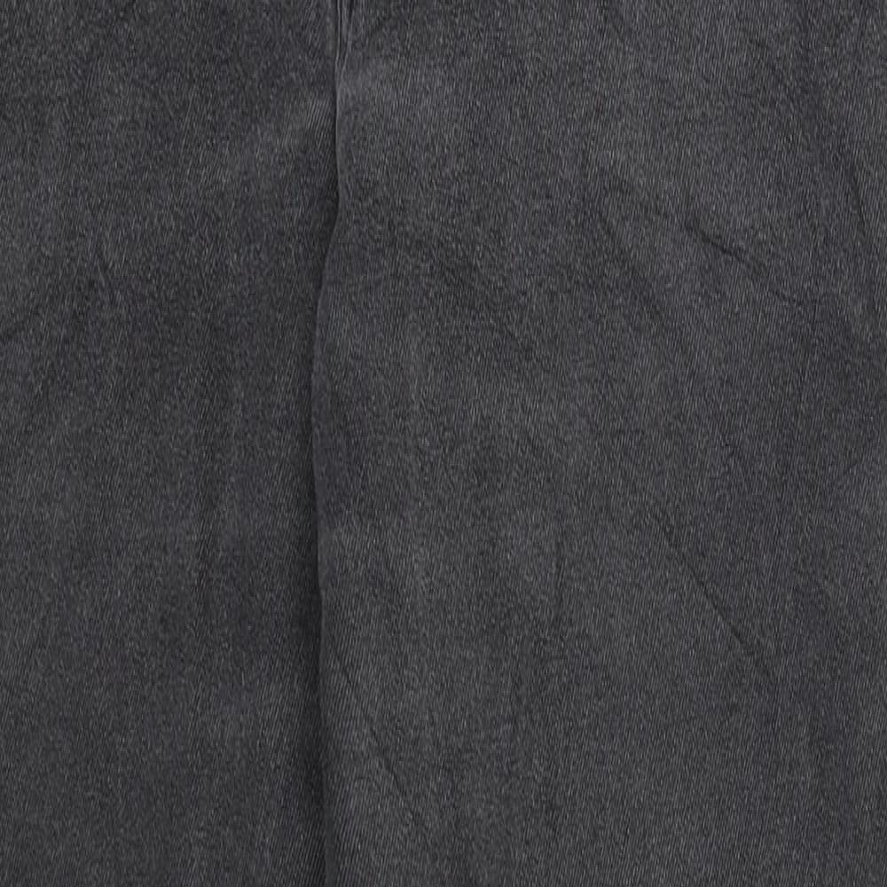 Preworn Womens Black  Denim Jegging Jeans Size 28 L27 in