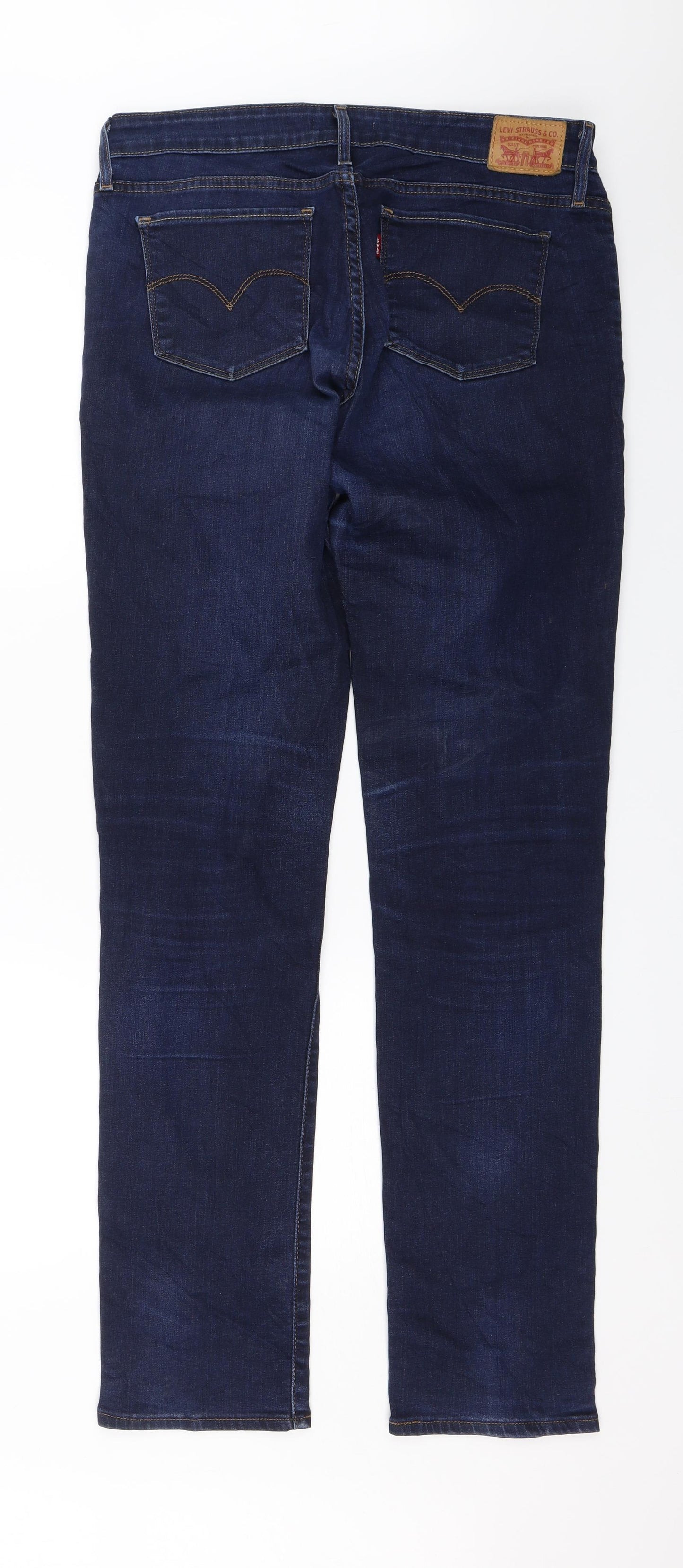 Levi Womens Blue  Denim Skinny Jeans Size 31 L30 in