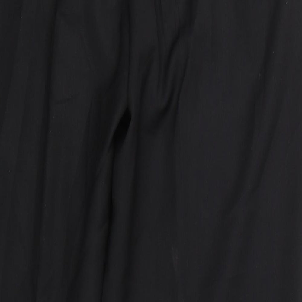 Viveunits Womens Black   Cropped Trousers Size 28 L24.5 in - work wear