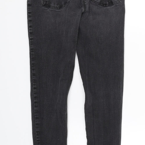 Candy Couture Girls Black  Denim Skinny Jeans Size 12 Years