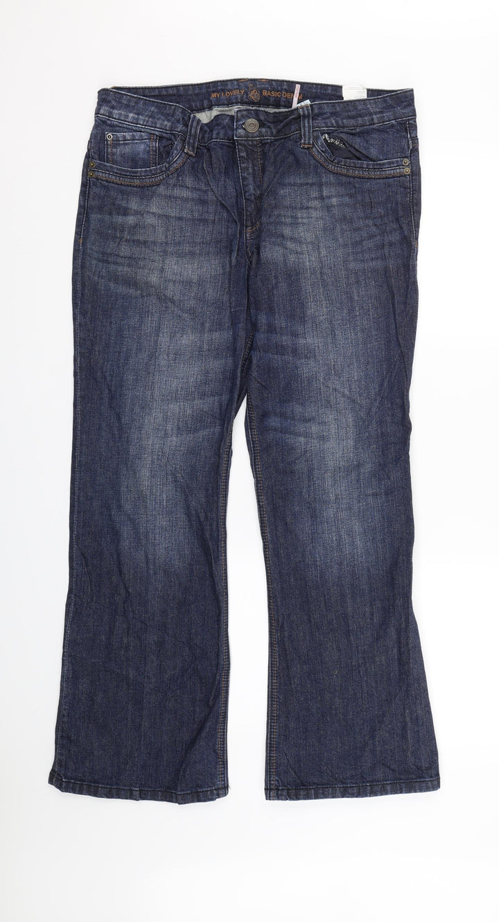 st Oliver Womens Blue  Denim Bootcut Jeans Size 44 in L27 in