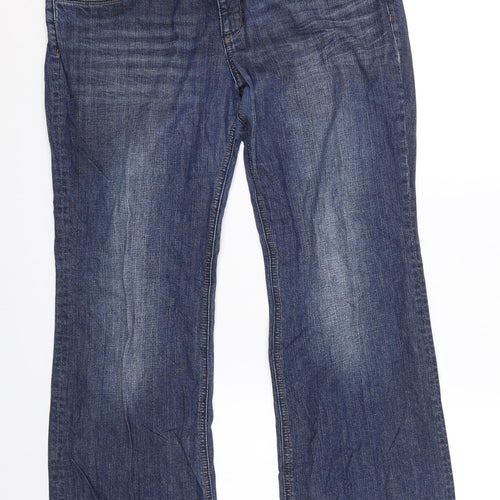 St Oliver Womens Blue  Denim Bootcut Jeans Size 44 L27 in