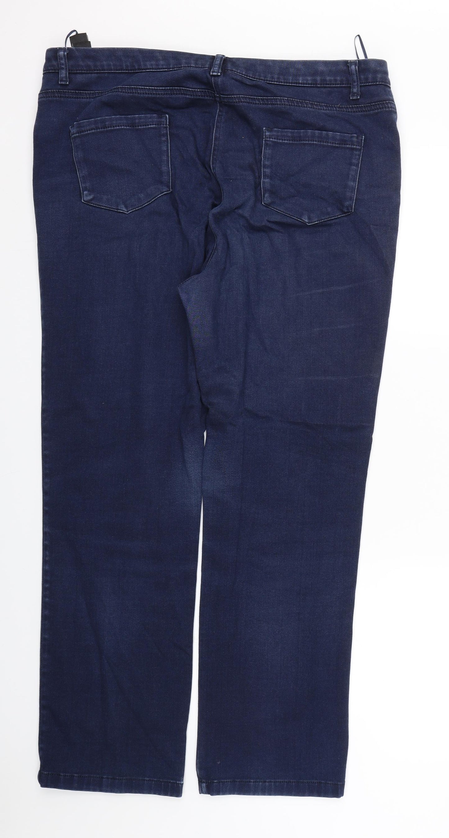 Per Una Womens Blue  Denim Skinny Jeans Size 18 L27 in