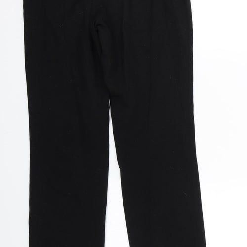 Preworn Girls Black   Capri Trousers Size M