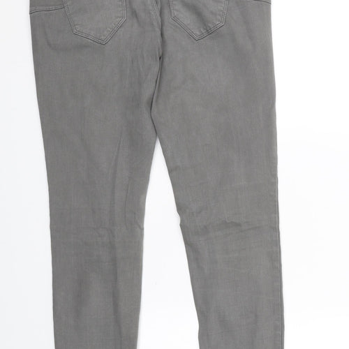 United Colors of Benetton Womens Grey  Denim Skinny Jeans Size 31 L25 in